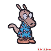 Rocco Iron On Embroidered Patch